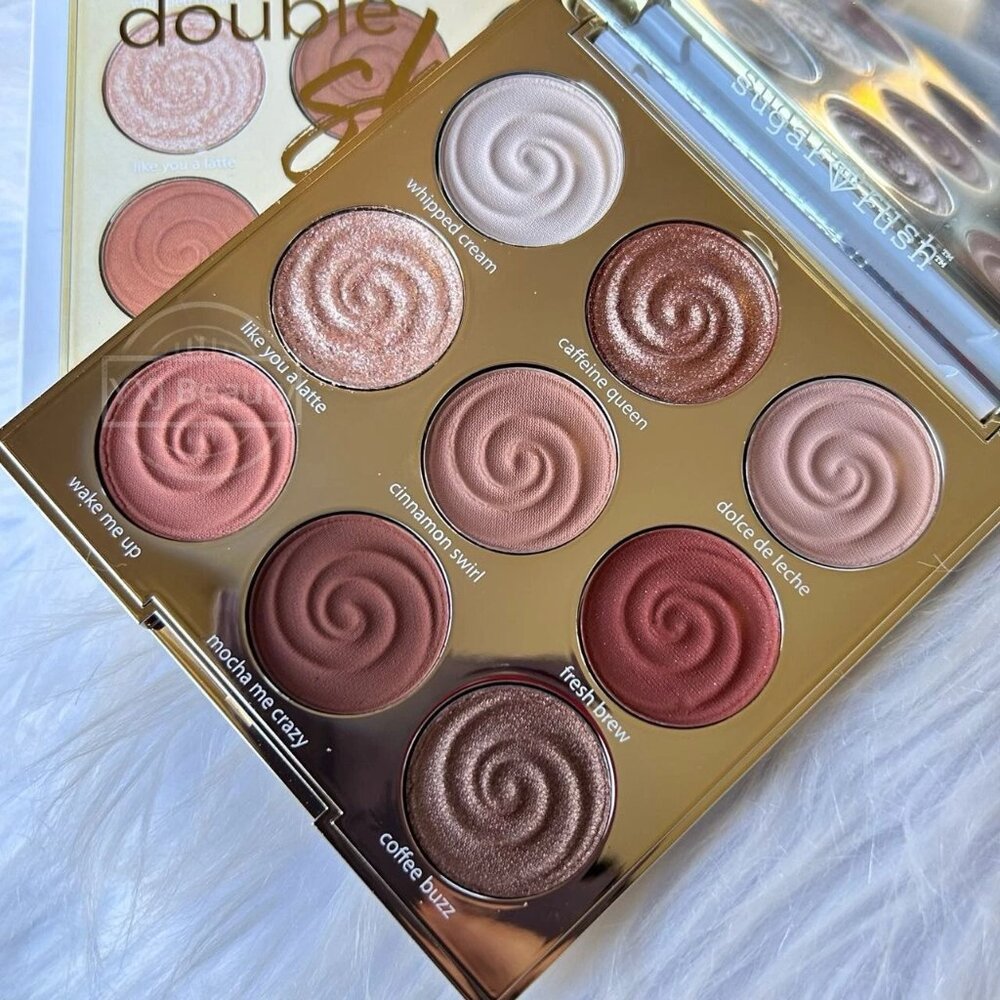 New Tarte Sweet Tarte Double Shot Eyeshadow Palette Full size 9x 1.5g/0.052 oz